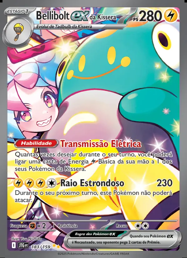 Image of the card Bellibolt ex da Kissera