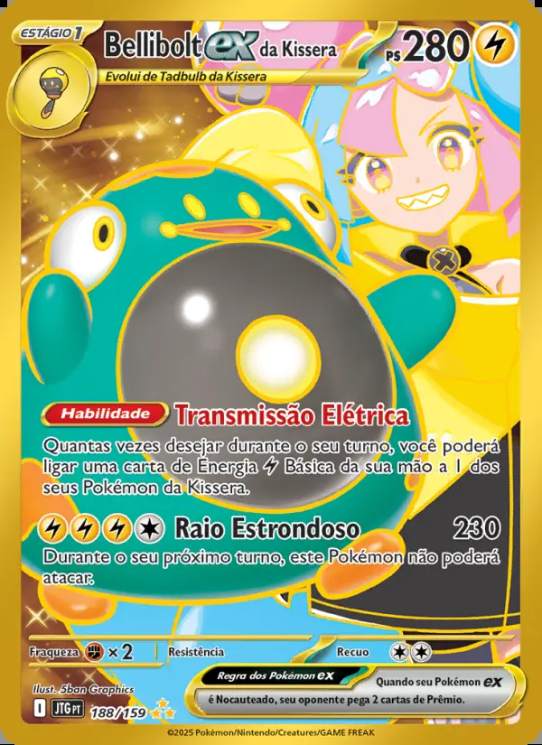 Image of the card Bellibolt ex da Kissera