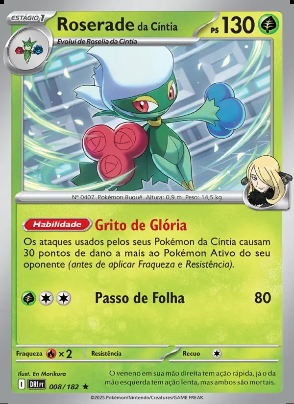 Image of the card Roserade da Cíntia