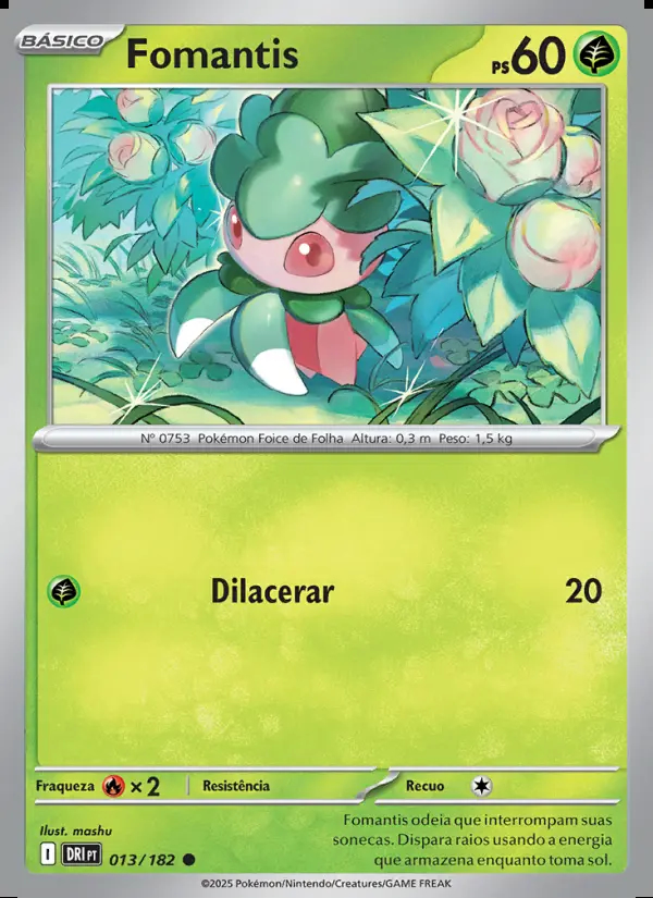Image of the card Fomantis
