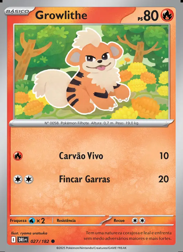 Image of the card Growlithe