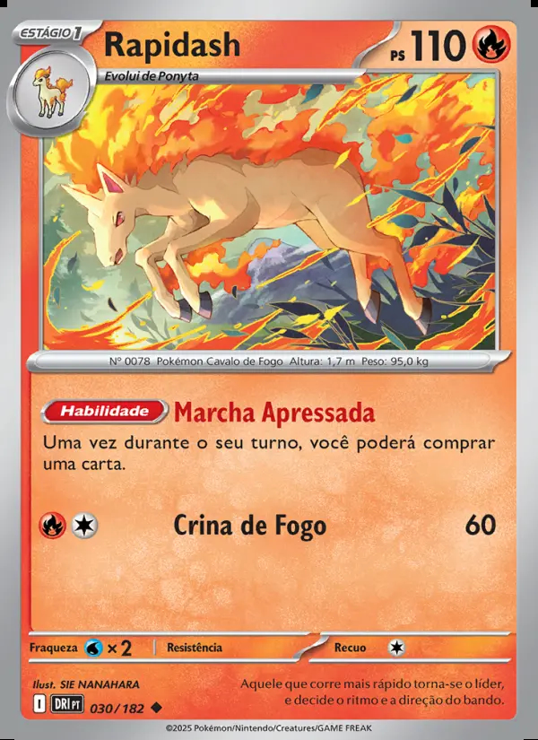 Image of the card Rapidash
