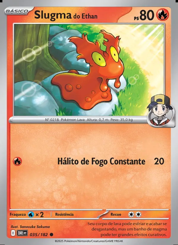 Image of the card Slugma do Ethan