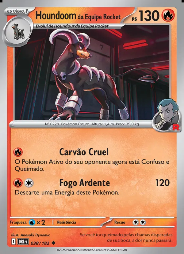 Image of the card Houndoom da Equipe Rocket