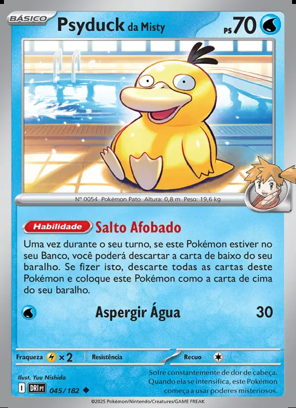 Image of the card Psyduck da Misty