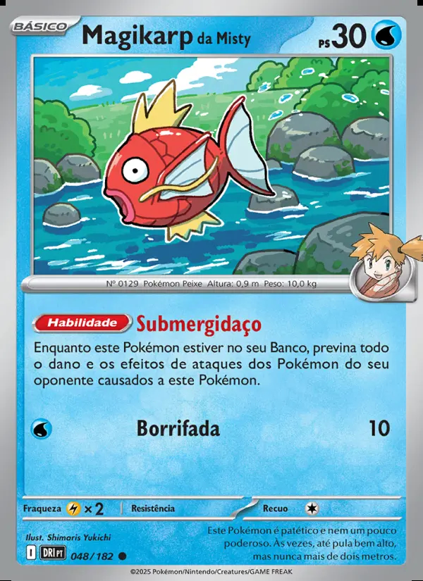 Image of the card Magikarp da Misty