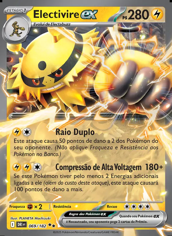 Image of the card Electivire ex