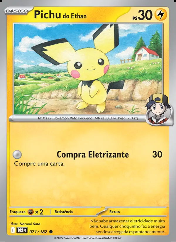 Image of the card Pichu do Ethan