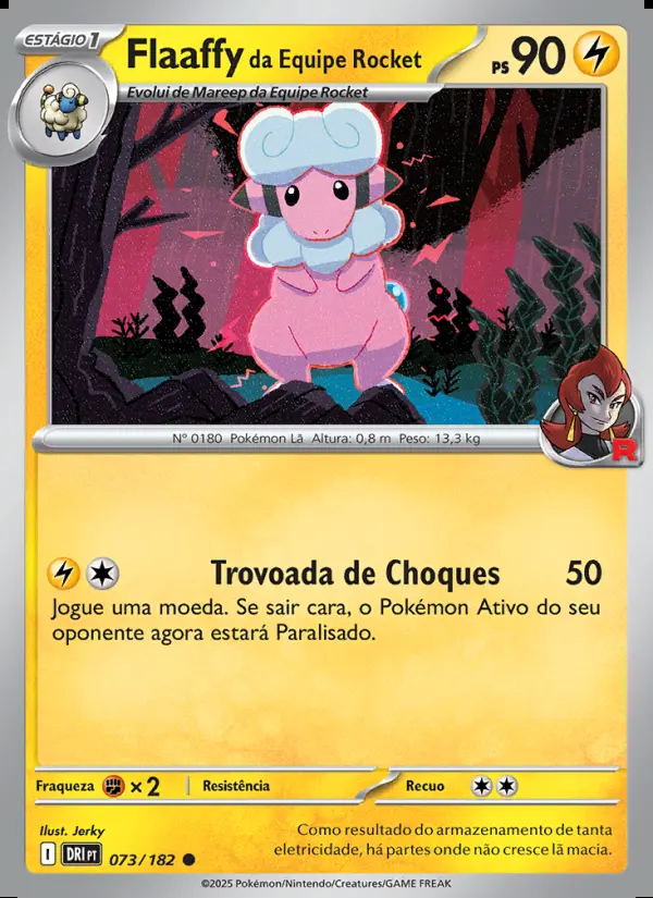 Image of the card Flaaffy da Equipe Rocket