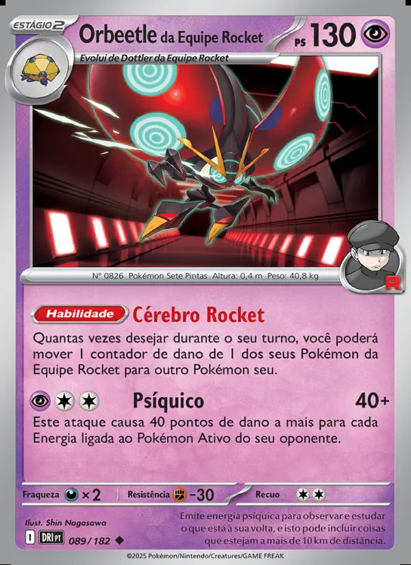 Image of the card Orbeetle da Equipe Rocket