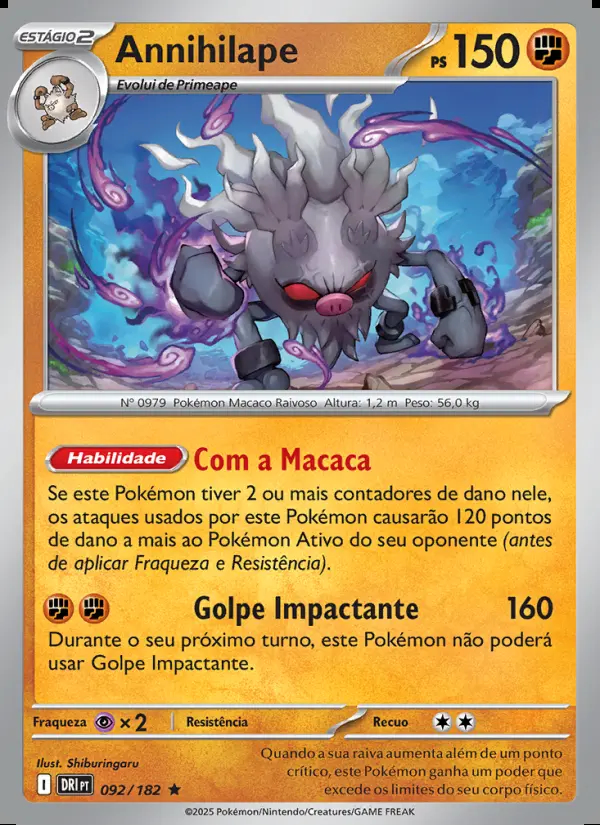 Image of the card Annihilape
