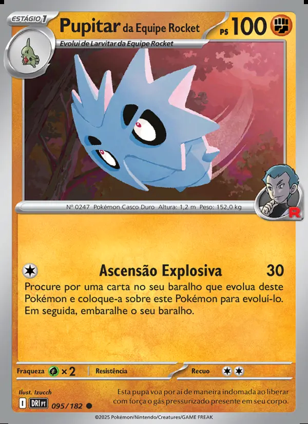 Image of the card Pupitar da Equipe Rocket