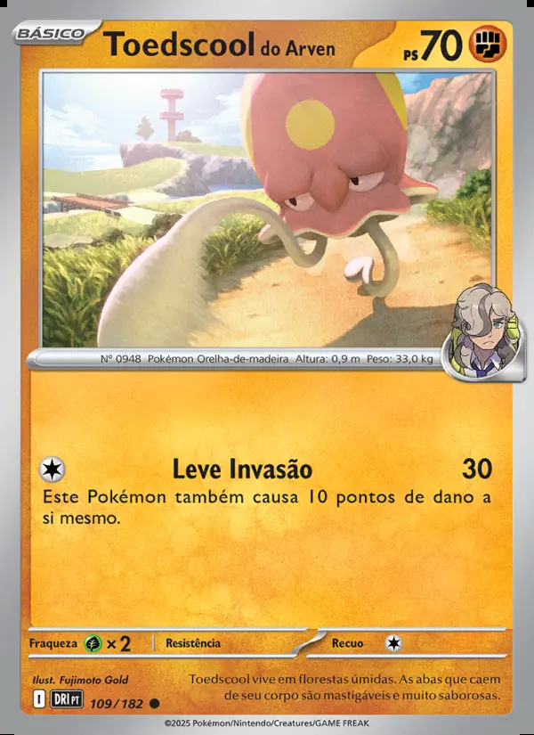 Image of the card Toedscool do Arven
