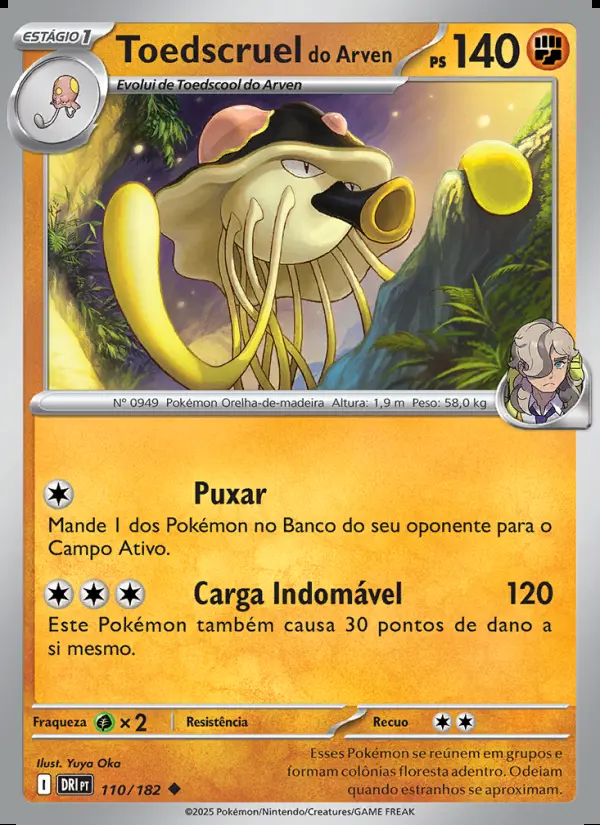 Image of the card Toedscruel do Arven