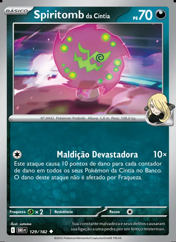 Image of the card Spiritomb da Cíntia