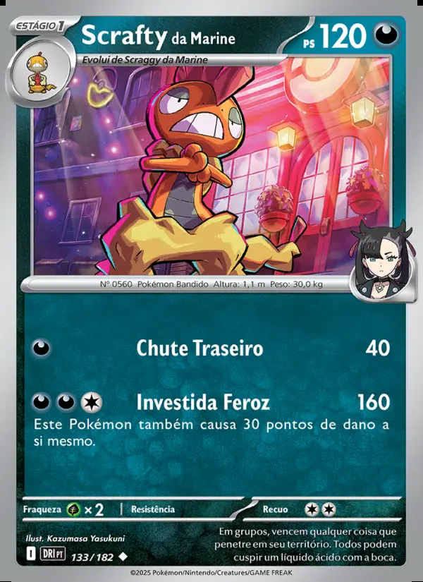 Image of the card Scrafty da Marine