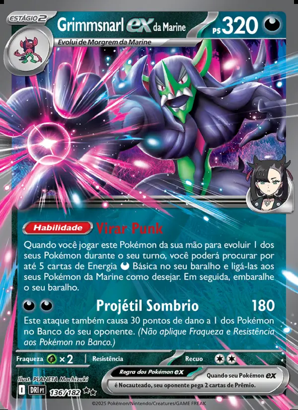 Image of the card Grimmsnarl ex da Marine