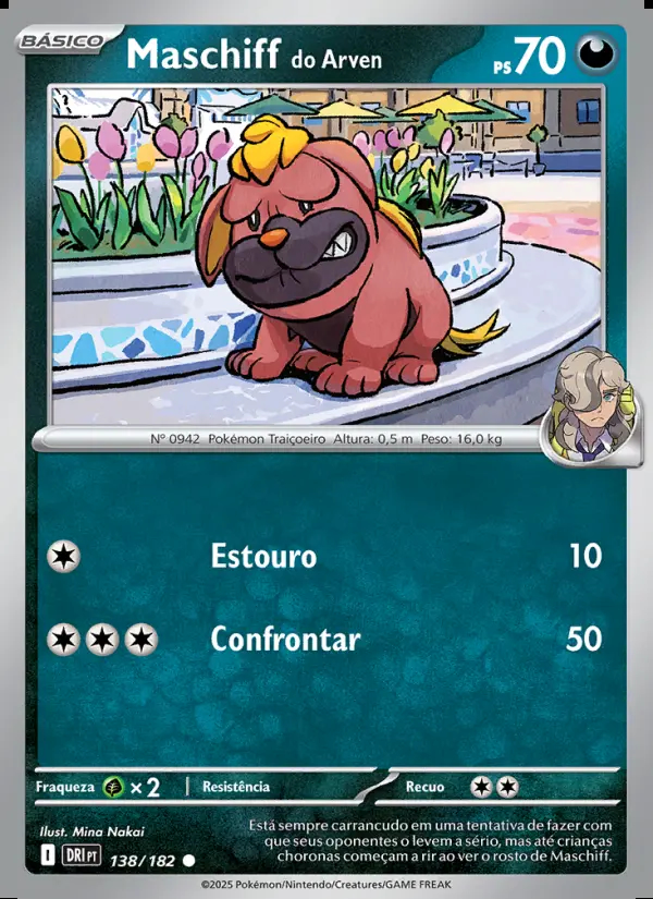 Image of the card Maschiff do Arven