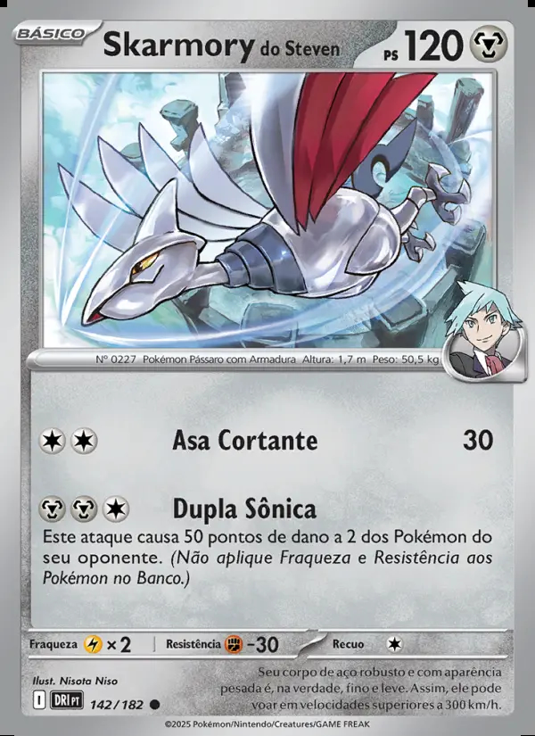 Image of the card Skarmory do Steven