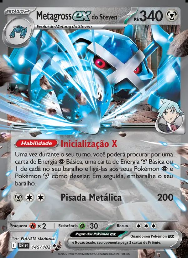 Image of the card Metagross ex do Steven