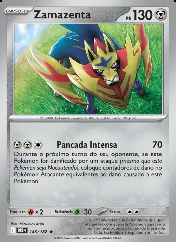 Image of the card Zamazenta