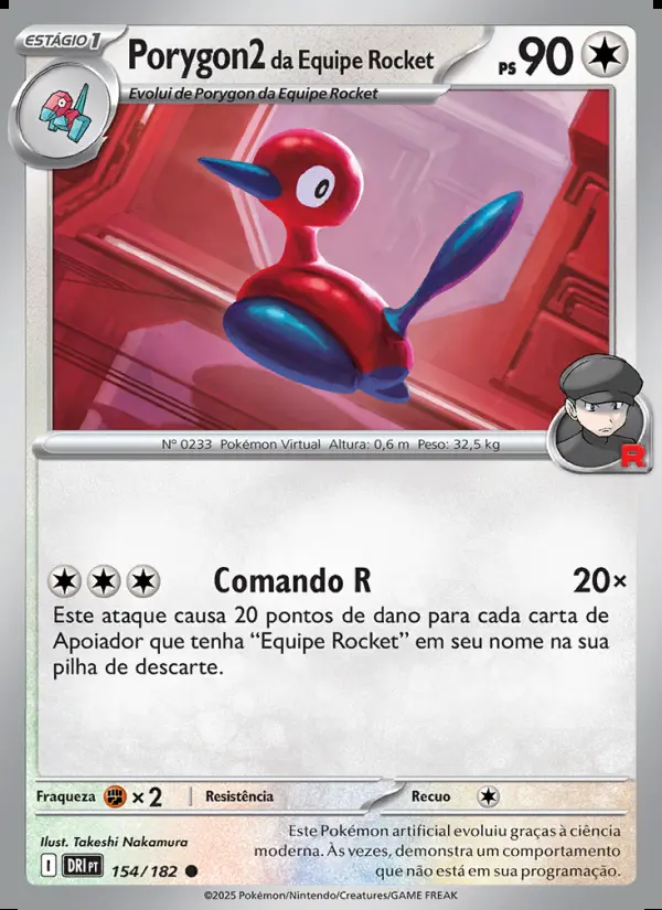 Image of the card Porygon2 da Equipe Rocket