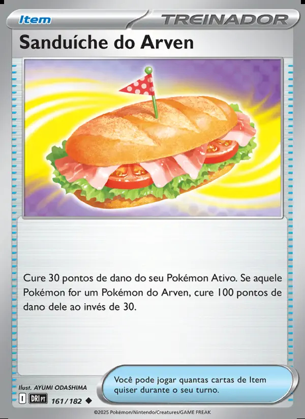 Image of the card Sanduíche do Arven