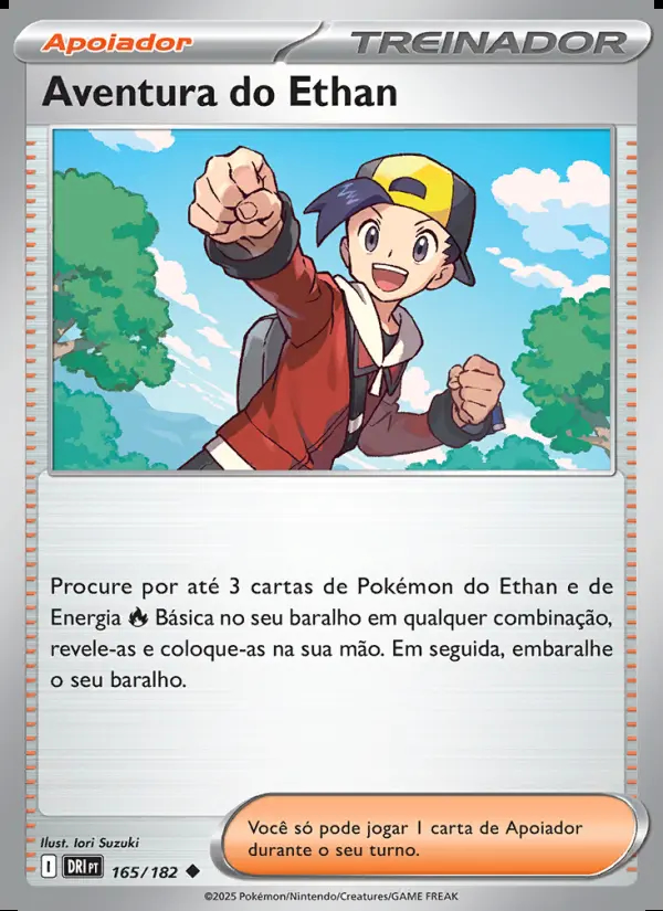 Image of the card Aventura do Ethan