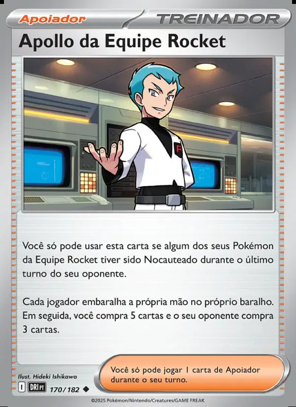 Image of the card Apollo da Equipe Rocket