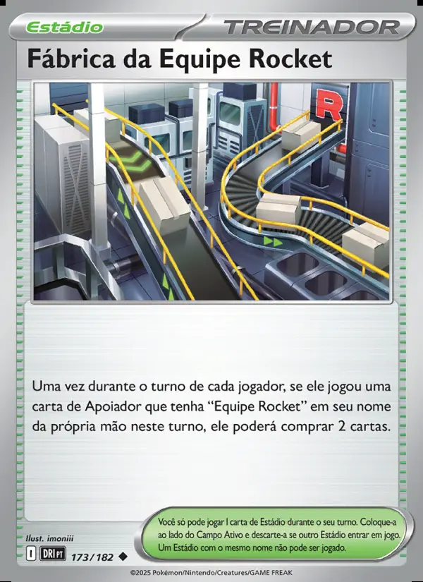 Image of the card Fábrica da Equipe Rocket