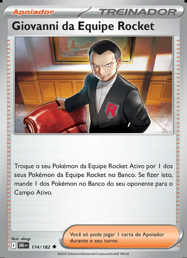 Image of the card Giovanni da Equipe Rocket