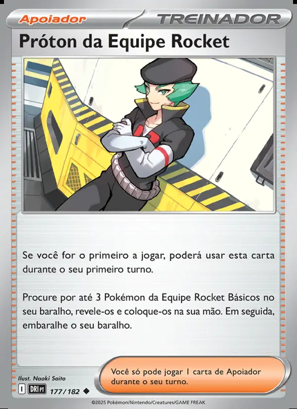 Image of the card Próton da Equipe Rocket