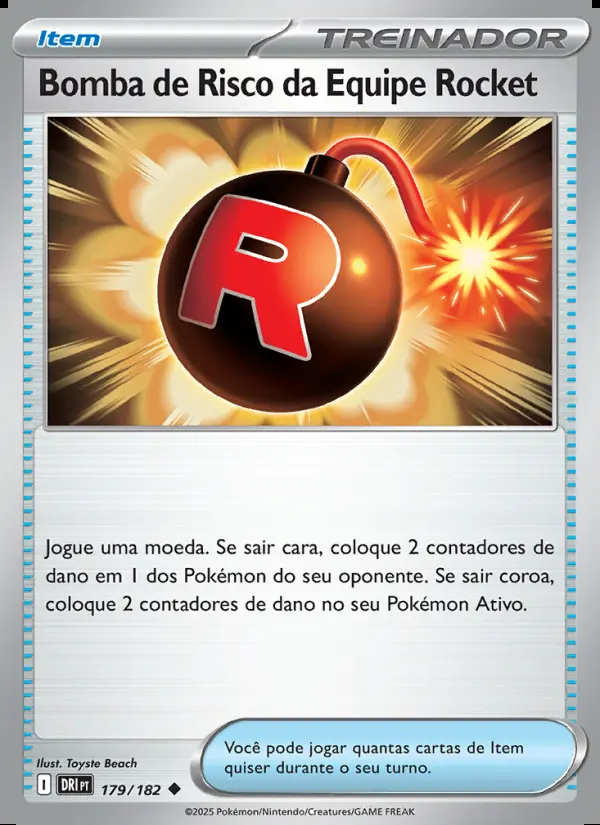 Image of the card Bomba de Risco da Equipe Rocket