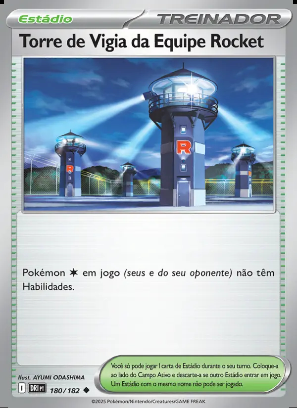 Image of the card Torre de Vigia da Equipe Rocket