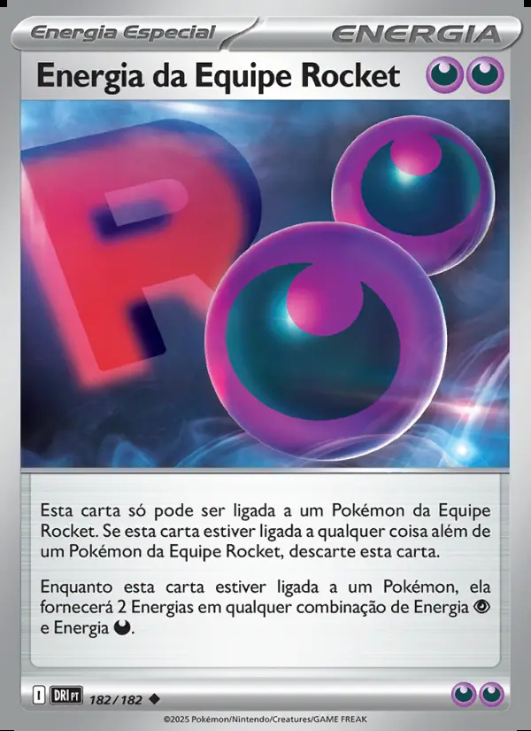 Image of the card Energia da Equipe Rocket