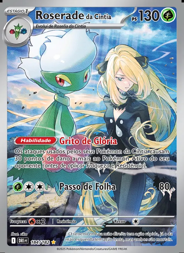 Image of the card Roserade da Cíntia
