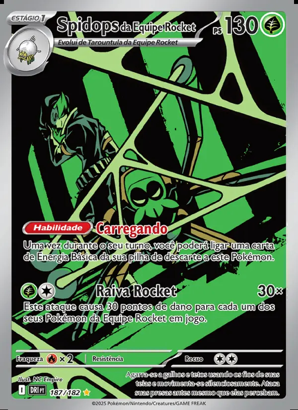 Image of the card Spidops da Equipe Rocket