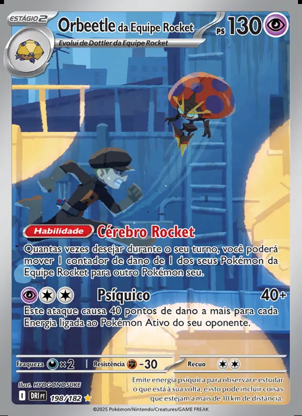 Image of the card Orbeetle da Equipe Rocket