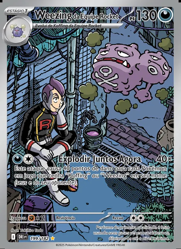 Image of the card Weezing da Equipe Rocket