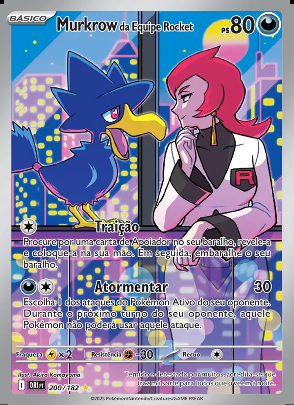 Image of the card Murkrow da Equipe Rocket