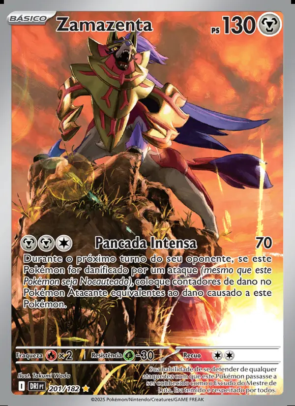 Image of the card Zamazenta
