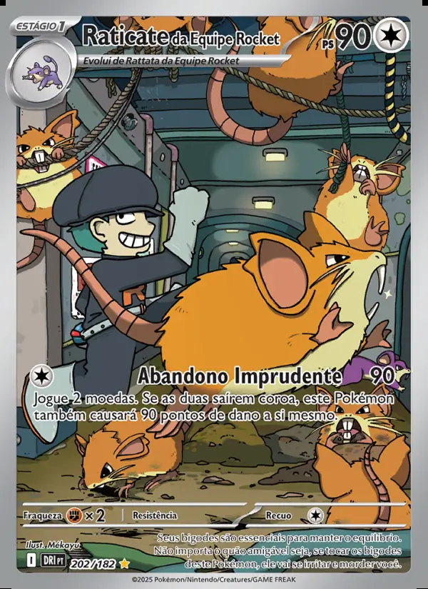 Image of the card Raticate da Equipe Rocket