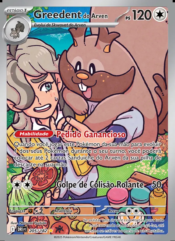 Image of the card Greedent do Arven
