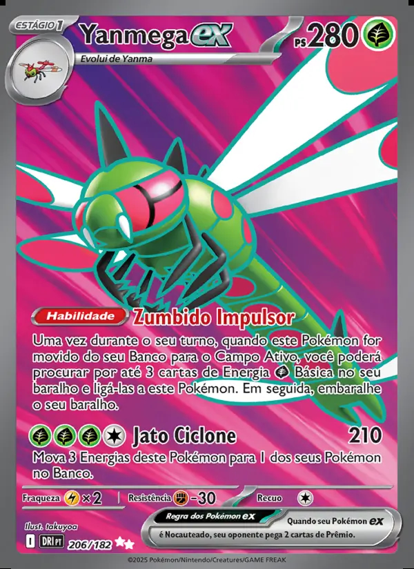 Image of the card Yanmega ex
