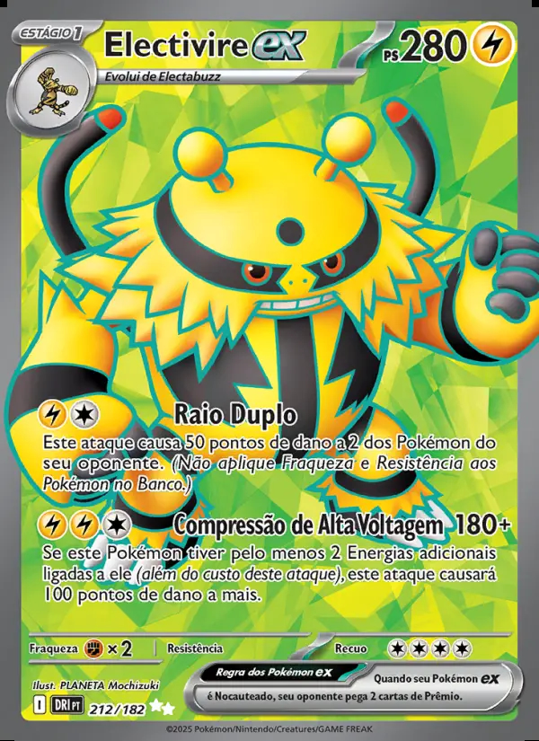 Image of the card Electivire ex