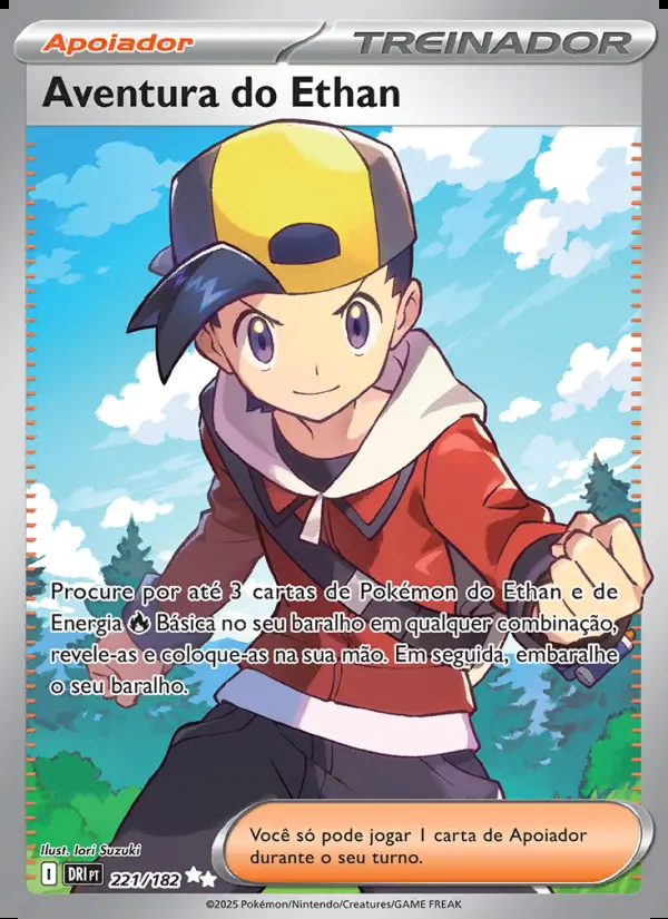 Image of the card Aventura do Ethan