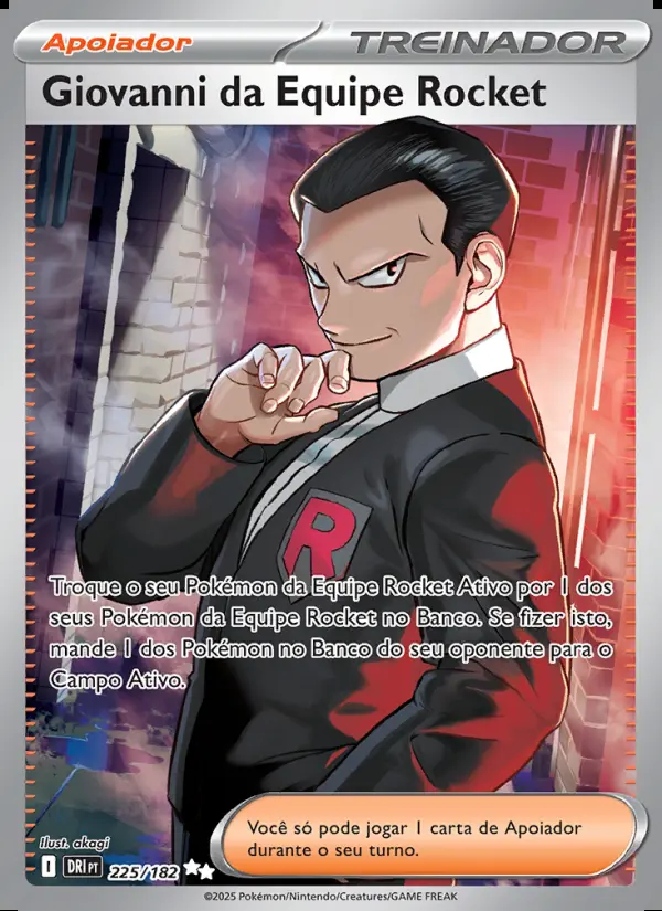 Image of the card Giovanni da Equipe Rocket