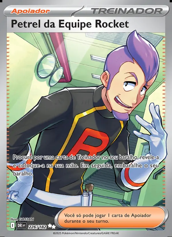 Image of the card Petrel da Equipe Rocket
