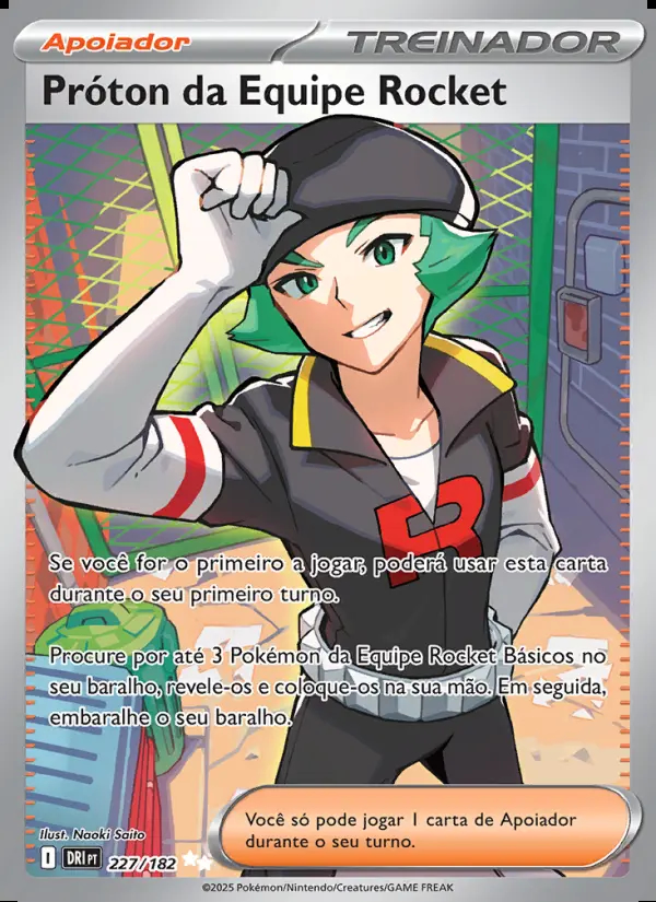 Image of the card Próton da Equipe Rocket