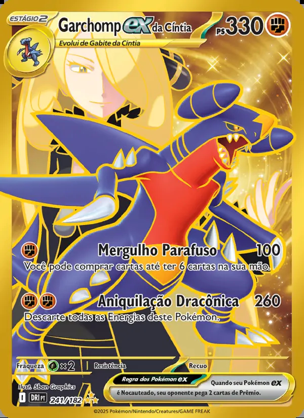 Image of the card Garchomp ex da Cíntia